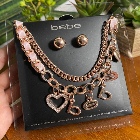bebe Jewelry - Bebe Necklace & earring set ✨💖